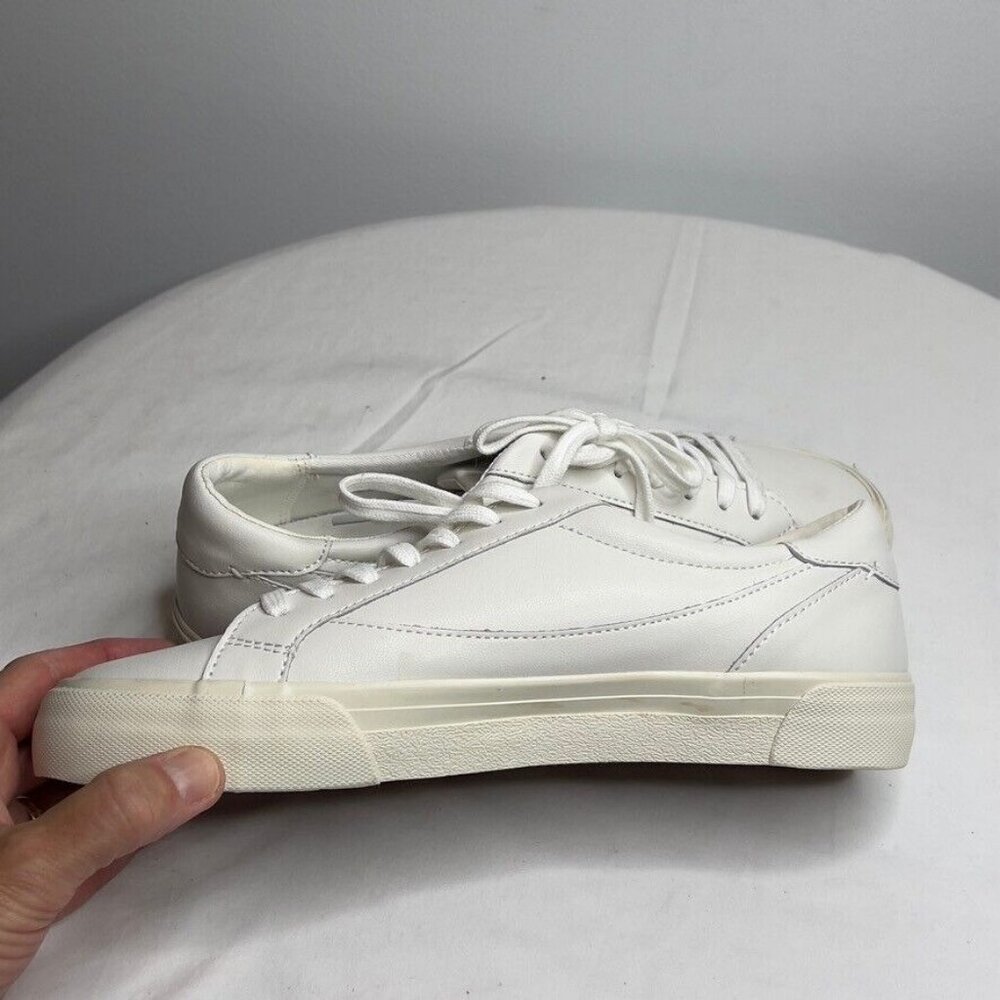 Madewell Womens $88 Sidewalk Low-Top Sneakers White Size 10 ND989 - Picture 8 of 13